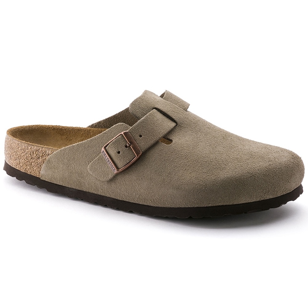 BRAND NEW: Boston Birkenstocks size 44, UK 9.5, US M11. 

Boston BS
Taupe
